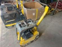 WACKER NEUSON BPU3750A PLATE COMPACTOR SN: 11005216, SUPPORT EQUIPMENT, powered by gas engine,