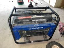 WESTINGHOUSE WGEN 3600 GENERATOR SN: 10829, SUPPORT EQUIPMENT, powered by gas engine, equipped with