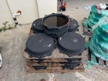 PALLET OF WATER FITTINGS - 23C MAX 14IN, various sizes