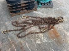 3 LEGGED LIFTING CHAIN, lifting capacity unknown