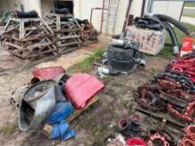 (3) PALLETS OF DISCHARGE HOSE & SUCTION HOSE