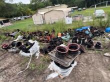 (21) PALLETS OF CAST IRON FITTINGS, various sizes