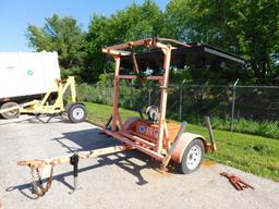 WANCO ARROW/MESSAGE BOARD VN:N/A equipped with landing gear, pintle hitch, single axle BILL OF SALE.