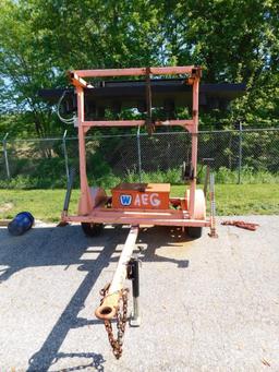 WANCO ARROW/MESSAGE BOARD VN:N/A equipped with landing gear, pintle hitch, single axle BILL OF SALE.