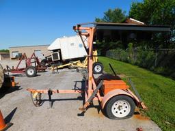 WANCO ARROW/MESSAGE BOARD VN:N/A equipped with landing gear, pintle hitch, single axle BILL OF SALE.