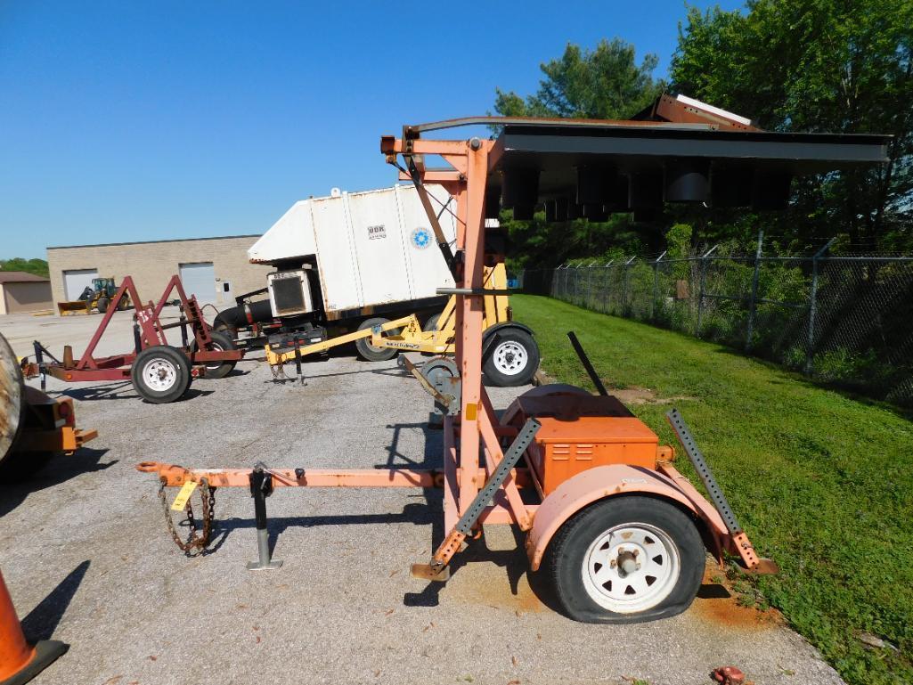 WANCO ARROW/MESSAGE BOARD VN:N/A equipped with landing gear, pintle hitch, single axle BILL OF SALE.