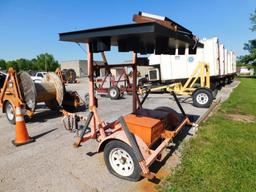 WANCO ARROW/MESSAGE BOARD VN:N/A equipped with landing gear, pintle hitch, single axle BILL OF SALE.