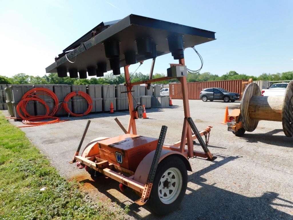 WANCO ARROW/MESSAGE BOARD VN:N/A equipped with landing gear, pintle hitch, single axle BILL OF SALE.