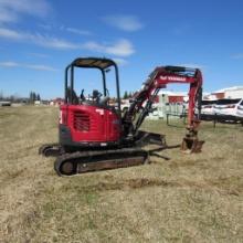 2021 YANMAR VIO35-6A HYDRAULIC EXCAVATOR SN:AN386 powered by Yanmar 16L diesel engine, equipped