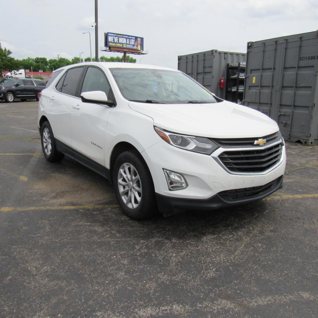 2021 CHEVY EQUINOX LT SPORT UTILITY VEHICLE VN:3GNAXUEV4MS163123 AWD, powered by 1.5L Ecotec gas