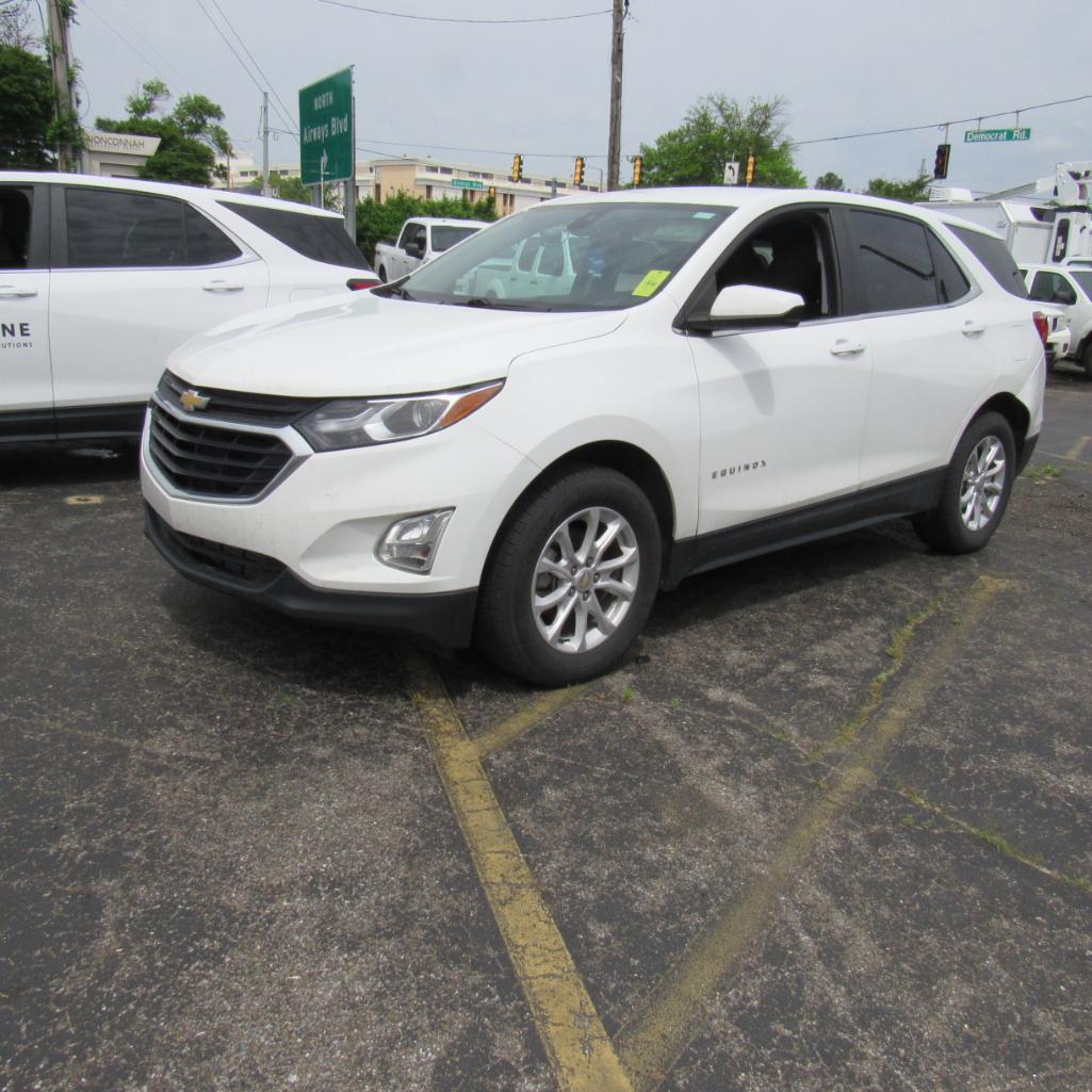 2021 CHEVY EQUINOX LT SPORT UTILITY VEHICLE VN:3GNAXUEV4MS163123 AWD, powered by 1.5L Ecotec gas