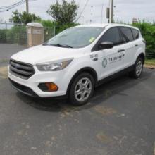 2018 FORD ESCAPE SPORT UTILITY VEHICLE VN:1FMCU0F72JUD26488 powered by 2.5L gas engine, equipped