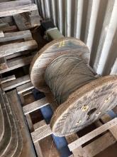 CONTENTS OF CONTAINER SUPPORT EQUIPMENT (2) Pallet Jacks, (2) Spools of Strand, (4) Hand Helds, Wood