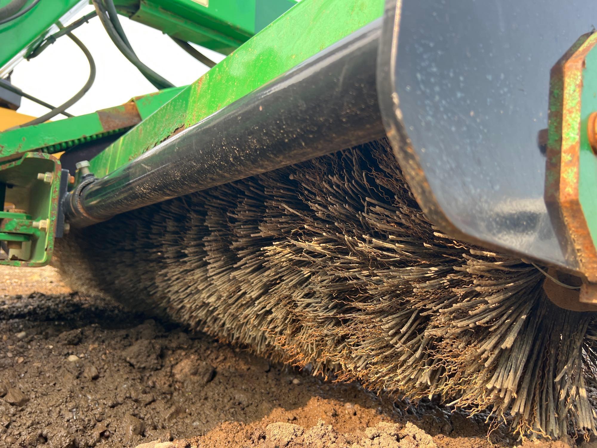 LAYMOR SM300 SWEEPER VSN:34608 powered by diesel engine, equipped with OROPS, 8ft. sweeper, water