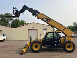2018 CAT 1055D TELESCOPIC FORKLIFT SN:01160, 4x4, powered by Cat diesel engine, equipped with EROPS,