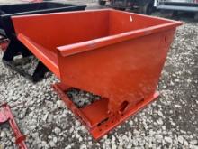 NEW 2 CUBIC YARD SELF DUMPING HOPPER SCRAP RECYCLING EQUIPMENT 4,000lb capacity.