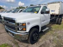 NEW UNUSED CHEVY 5500 CAB & CHASSIS VN:1HTKHPVK4PH258881 powered by V8 5.2L turbo diesel engine,
