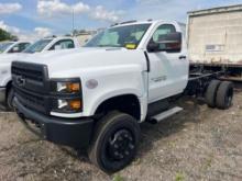 NEW UNUSED CHEVY 5500 CAB & CHASSIS VN:1HTKJPVK3RH118800 4x4, powered by Duramax V8 6.6L turbo