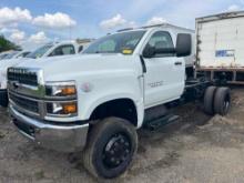 NEW UNUSED CHEVY 5500 CAB & CHASSIS VN:1HTKJPVK5RH225864 4x4, powered by Duramax V8 6.6L turbo