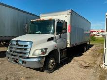 2016 HINO 268 VAN TRUCK VN:5PVNJ8JR7G4S51079 powered by Hino diesel engine, 230hp, equipped with