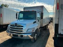 2016 HINO 268 VAN TRUCK VN:5PVNJ8JRXG4S51058 powered by Hino diesel engine, 230hp, equipped with
