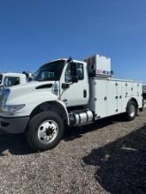 2023 INTERNATIONAL MV607 SERVICE TRUCK VN:N/A powered by Cummins diesel engine, equipped with