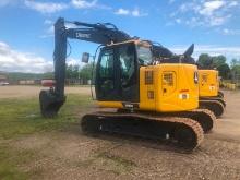 2024 JOHN DEERE 135G HYDRAULIC EXCAVATOR SN:503645 powered by John Deere diesel engine, equipped