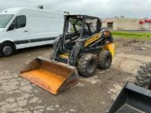 2018 NEW HOLLAND L218 SKID STEER SN:NJM458553 powered by reman Perkins diesel engine, 67hp, equipped