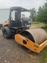 2020 CASE SV208D VIBRATORY ROLLER SN:NKWTA2279 powered by diesel engine, equipped with OROPS, 66in.