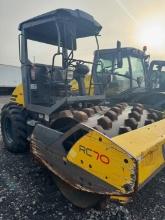 2019 WACKER NEUSON RC70P VIBRATORY ROLLER SN:WNCR0801THAA00554 powered by diesel engine, equipped