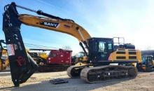 2021 SANY SY500H HYDRAULIC EXCAVATOR SN:SY0503CA00158 powered by Cummins QSG12 stage V tier 4 diesel