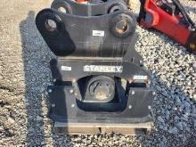 2022 STANLEY HSX6125S PLATE COMPACTOR EXCAVATOR ATTACHMENT SN:61-617 6,400lb Centrifugal Force,