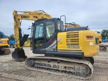 2023 KOBELCO SK130LC-11 HYDRAULIC EXCAVATOR SN:LP10031023 powered by diesel engine, equipped with