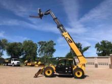 2018 CAT 1055D TELESCOPIC FORKLIFT 4x4, powered by Cat diesel engine, equipped with EROPS, air,