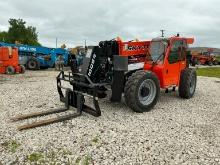 NEW UNUSED SKYTRAK 10054 TELESCOPIC FORKLIFT SN:32109 4x4, powered by Cummins diesel engine, 110hp