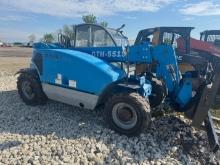2015 GENIE GTH5519 TELESCOPIC FORKLIFT SN:GTH5515B-2383 4x4, powered by diesel engine, equipped with