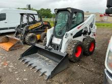 2016 BOBCAT S650 SKID STEER SN:ALJ813802 powered by diesel engine, equipped with EROPS, air, heat,