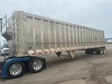 2015 EAST TIPPER TRAILER VN:54536 equipped with 48ft. Long, top swing tailgate, all aluminum, single