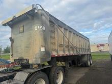 2016 MAC DUMP TRAILER VN:34204 equipped with 32ft. Long, 72in. Sides, top swing tailgate, coal