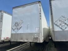 2009 TRAILMOBILE VAN TRAILER VN:2MN01AAH291002453 equipped with 53ft. Van body, 13ft. 6in. height,