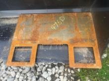 SKID STEER MOUNTING PLATE ATTACHMENT