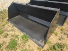 NEW 84IN. BUCKET SKID STEER ATTACHMENT