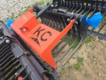 NEW 48IN. SKELETON GRAPPLE SKID STEER ATTACHMENT