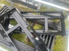 NEW WOLVERINE PALLET FORK FRAME SKID STEER ATTACHMENT