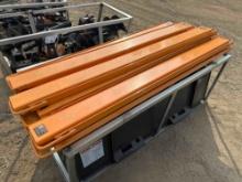 NEW WOLVERINE EX-66-78L 6.6FT. PALLET FORK EXTENSIONS SKID STEER ATTACHMENT