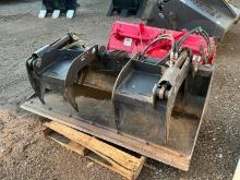 2019 PALADIN 72IN. GRAPPLE BUCKET SKID STEER ATTACHMENT SN:538155