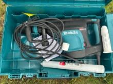 NEW MAKITA 20 LB DEMOLITION HAMMER- HM1203C- 1 YR FACTORY WARRANTY -RECON NEW SUPPORT EQUIPMENT