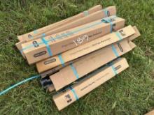 NEW ASSORTED MOWER BLADES - 60 PCS - TORO, JOHN DEERE, EXMARK, HUSTLER -'036577636380-