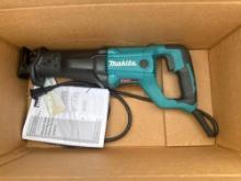 NEW MAKITA CORDED RECIPROCATING SAW - JR3051T- 1 YR FACTORY WARRANTY-RECON NEW SUPPORT EQUIPMENT