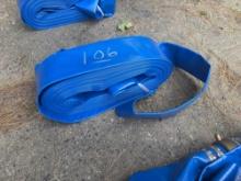 NEW 2IN. X 50FT. DISCHARGE WATER HOSE NEW SUPPORT EQUIPMENT